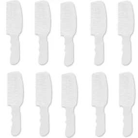 10 Units Wahl Flat Top Comb White #3329-100
