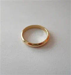 2.5mm Domed Band in 14K Gold Filled
