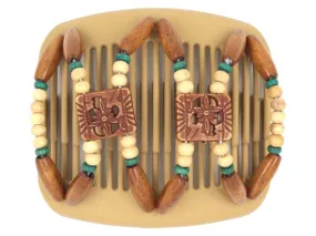 African Butterfly Hair Comb - Dupla Blonde 80