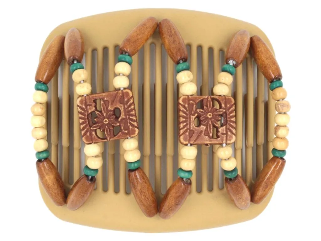 African Butterfly Hair Comb - Dupla Blonde 80