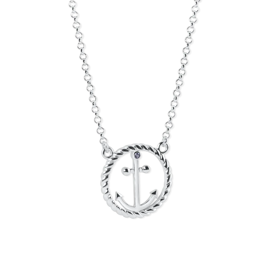 Anchor Rope Necklace