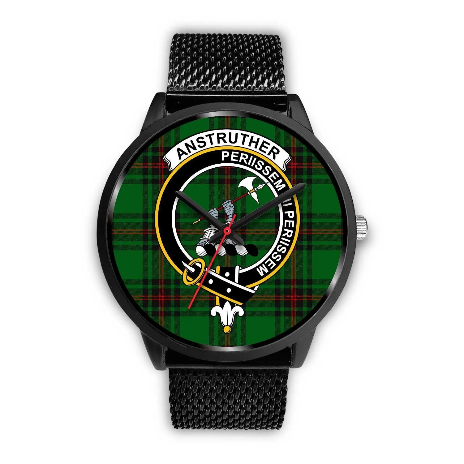 Anstruther Clan Badge Tartan Black Watch