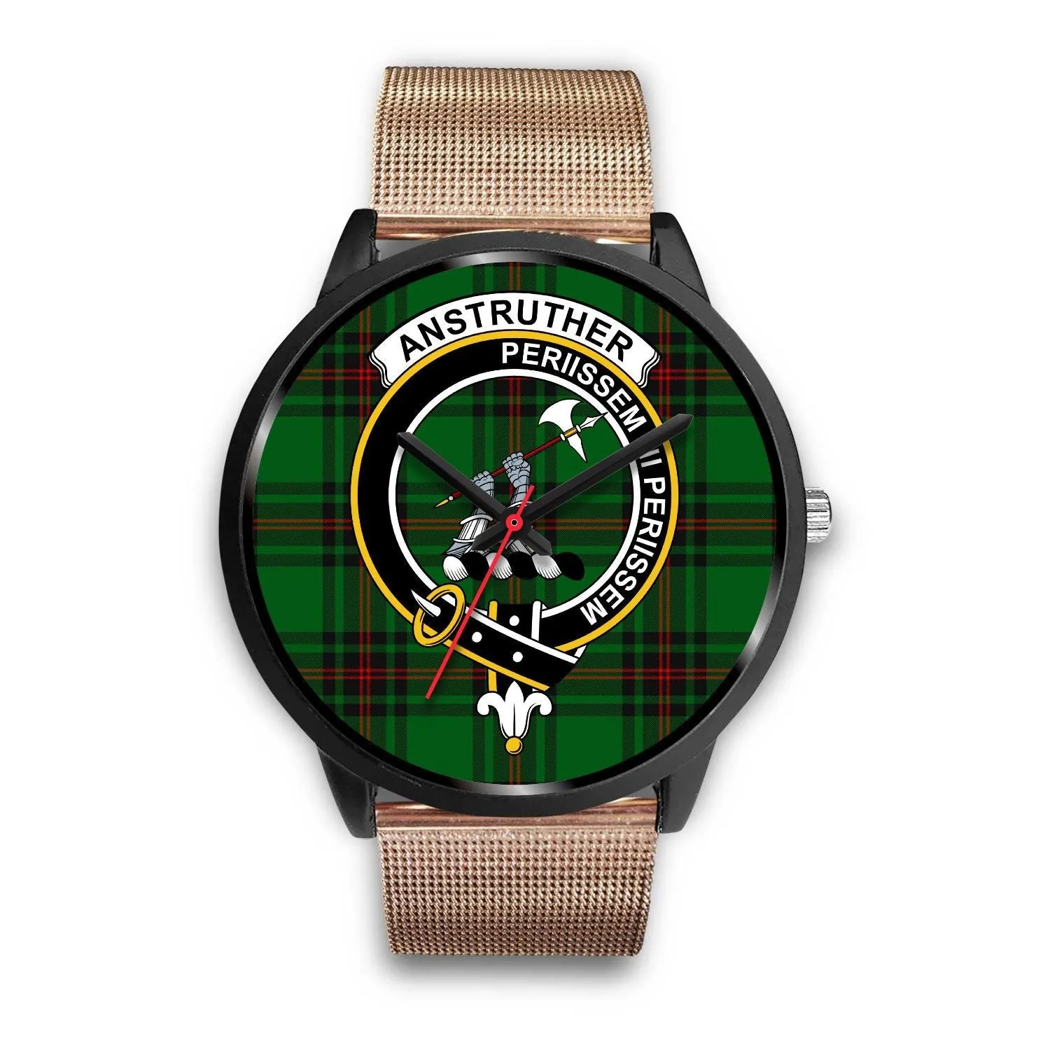 Anstruther Clan Badge Tartan Black Watch