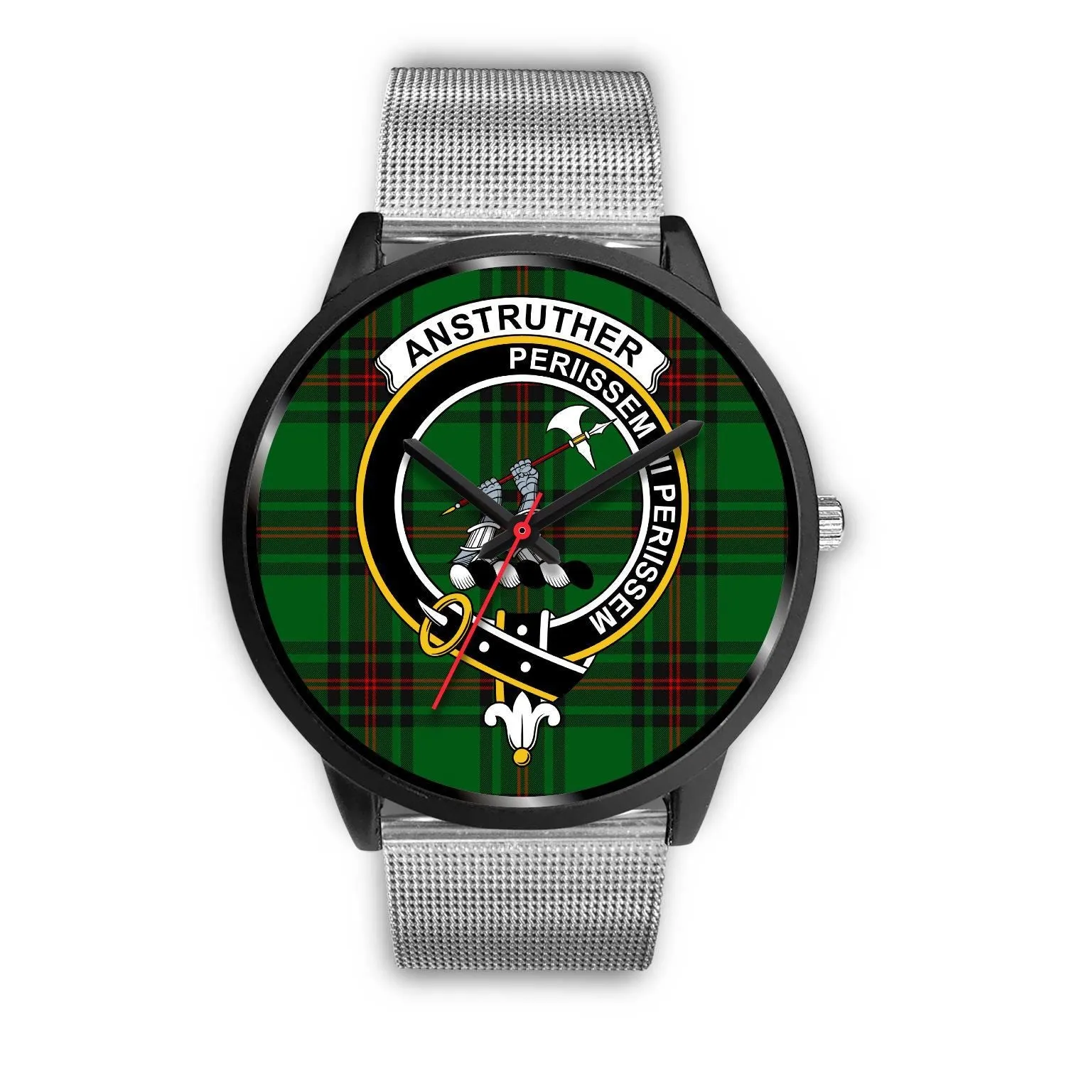 Anstruther Clan Badge Tartan Black Watch