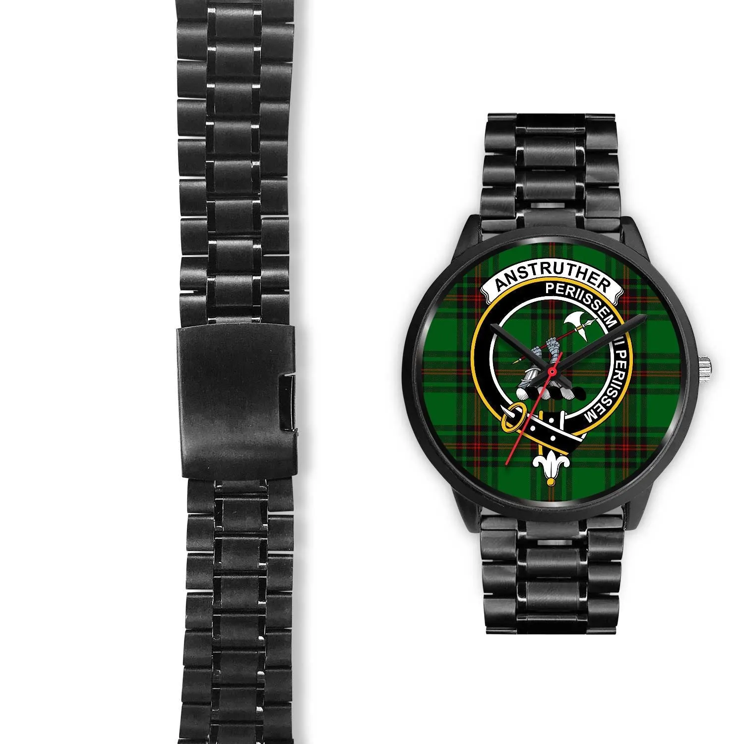 Anstruther Clan Badge Tartan Black Watch