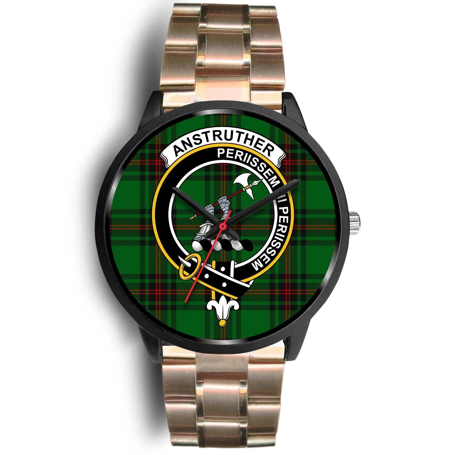 Anstruther Clan Badge Tartan Black Watch