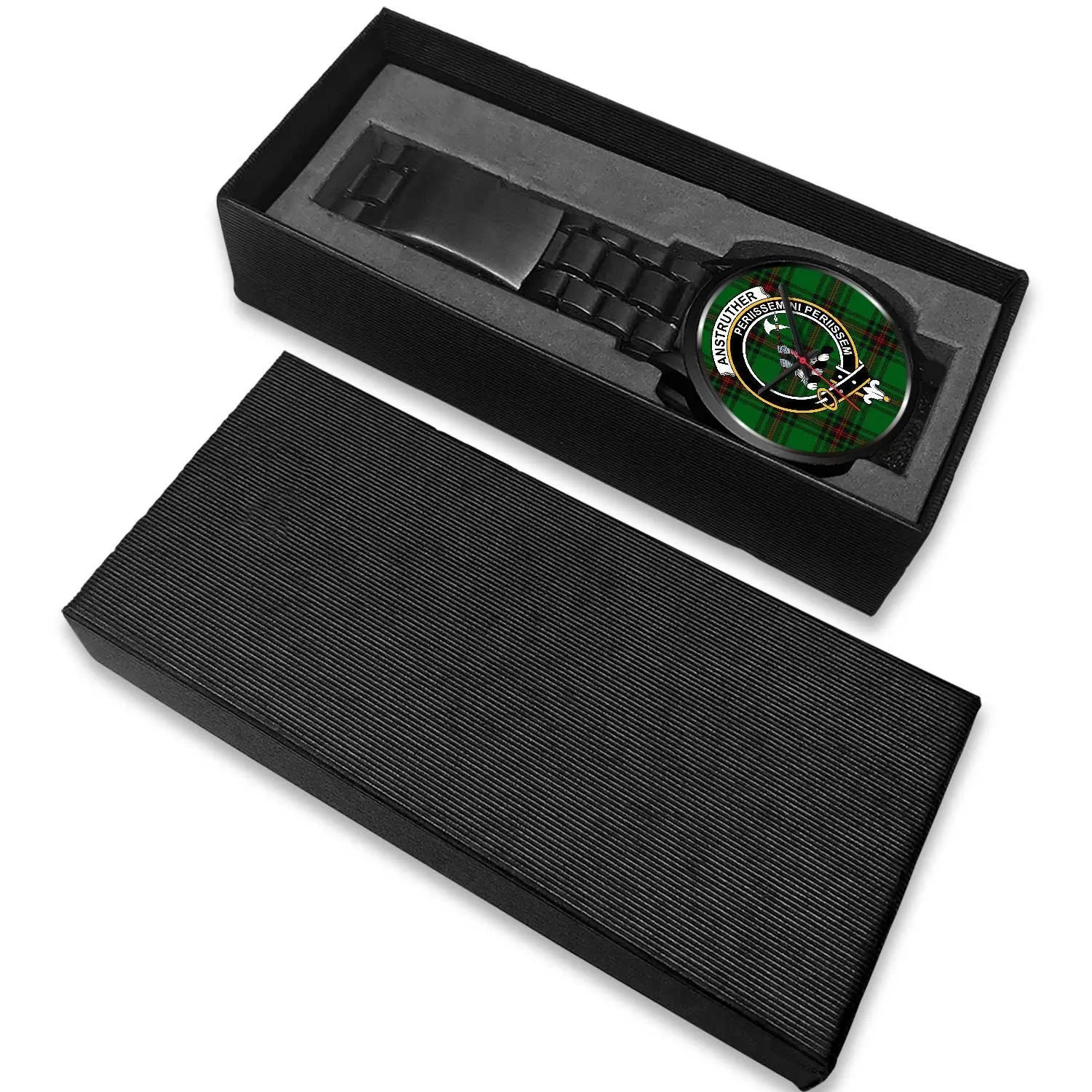 Anstruther Clan Badge Tartan Black Watch