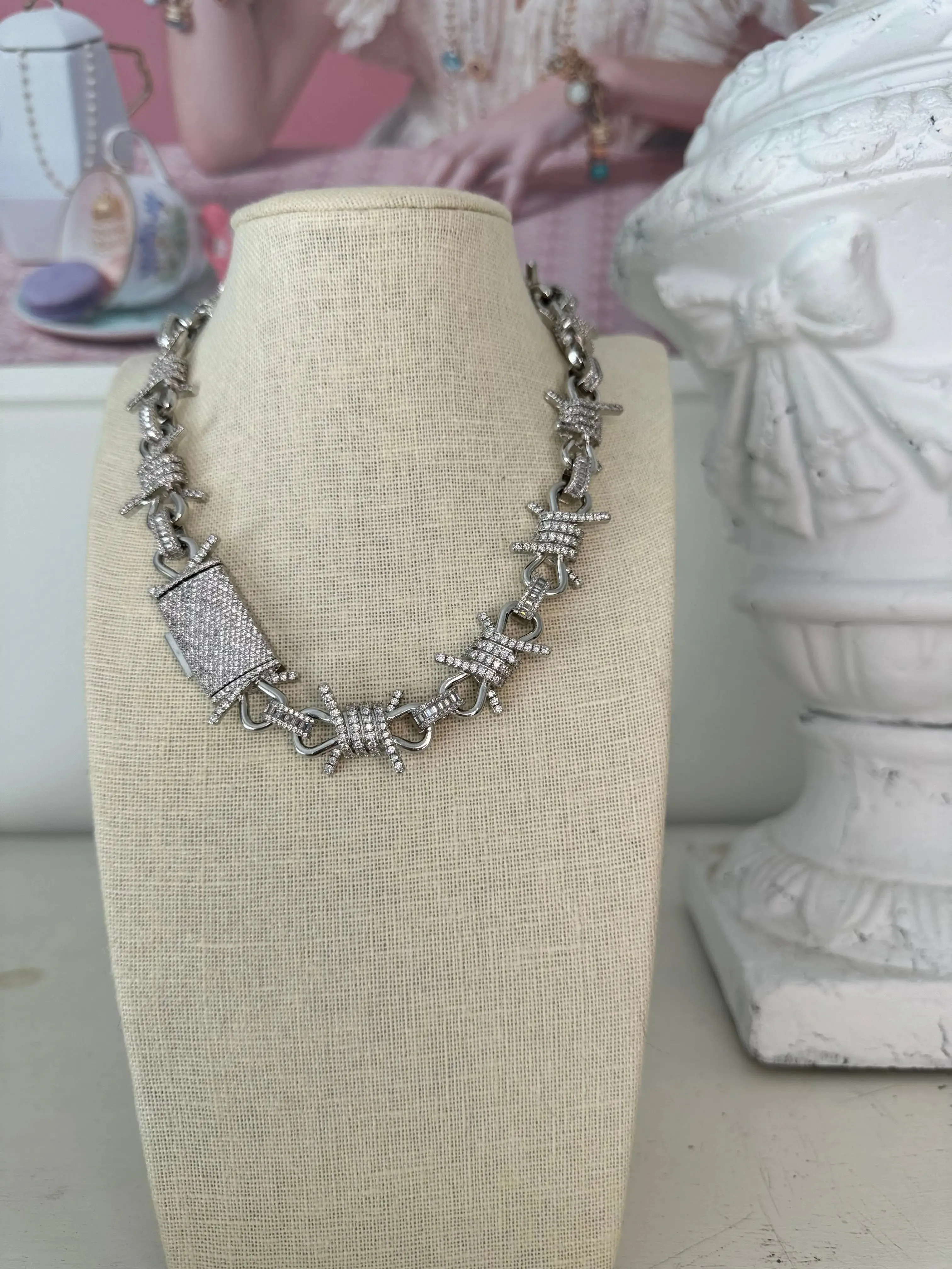 Cowgirl Glitter Necklace
