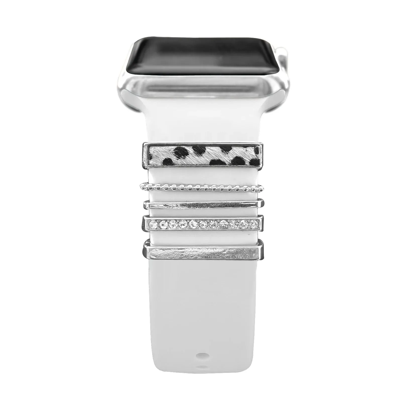 Decoration For Apple watch band 8 7 6 5 3 se Diamond Jewelry Charms Accessories samsung/Huawei watchstrap 20/22mm watch Bracelet
