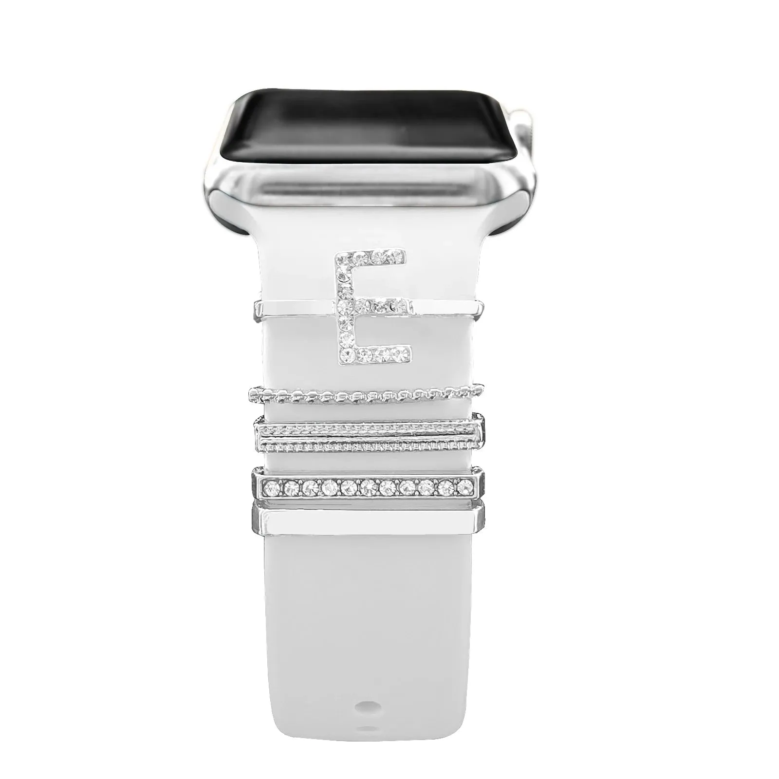 Decoration For Apple watch band 8 7 6 5 3 se Diamond Jewelry Charms Accessories samsung/Huawei watchstrap 20/22mm watch Bracelet
