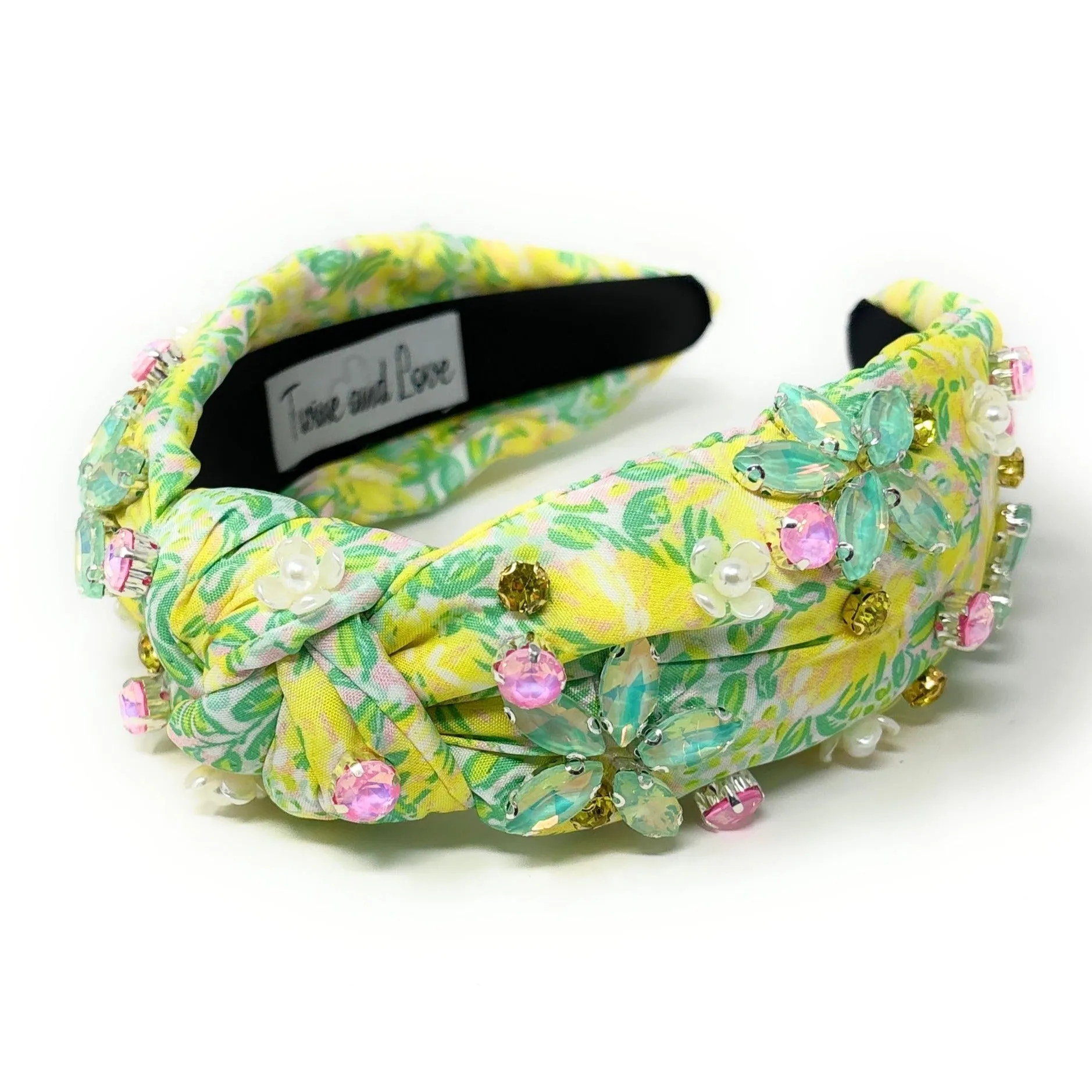 Kai Top Knot Jeweled Headband