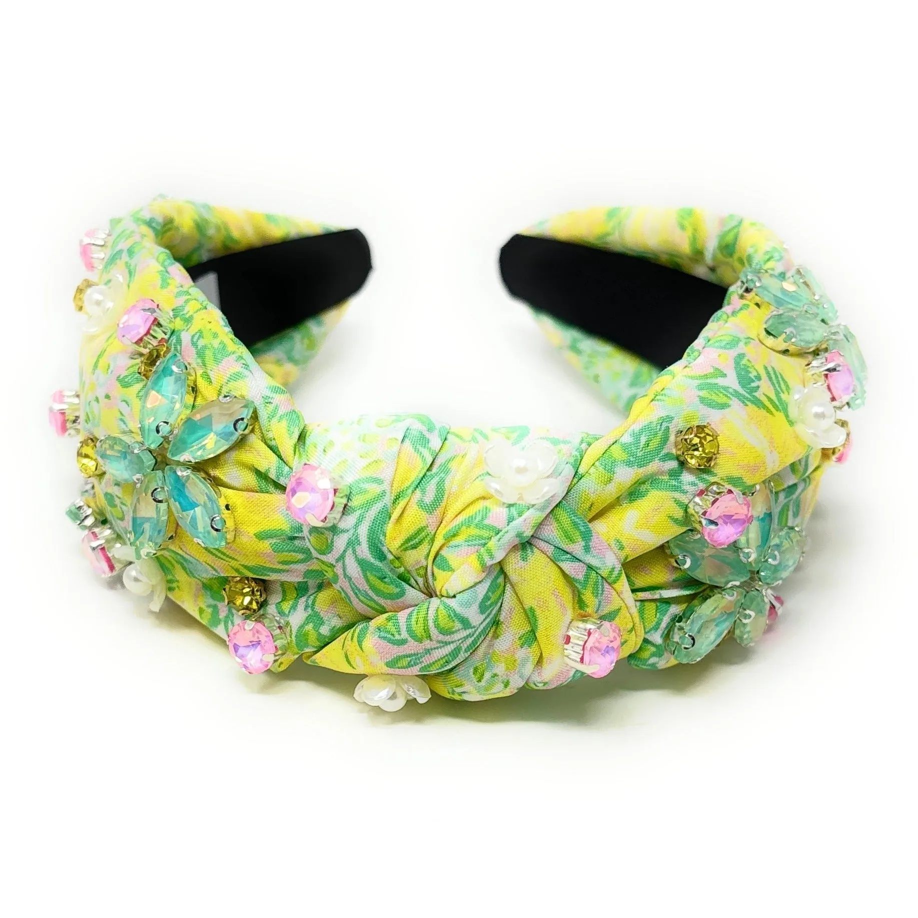 Kai Top Knot Jeweled Headband