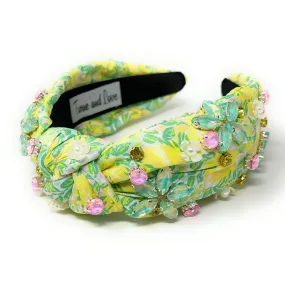 Kai Top Knot Jeweled Headband