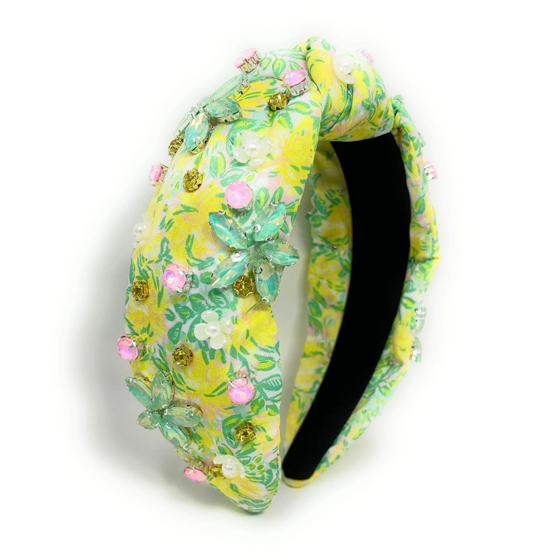 Kai Top Knot Jeweled Headband