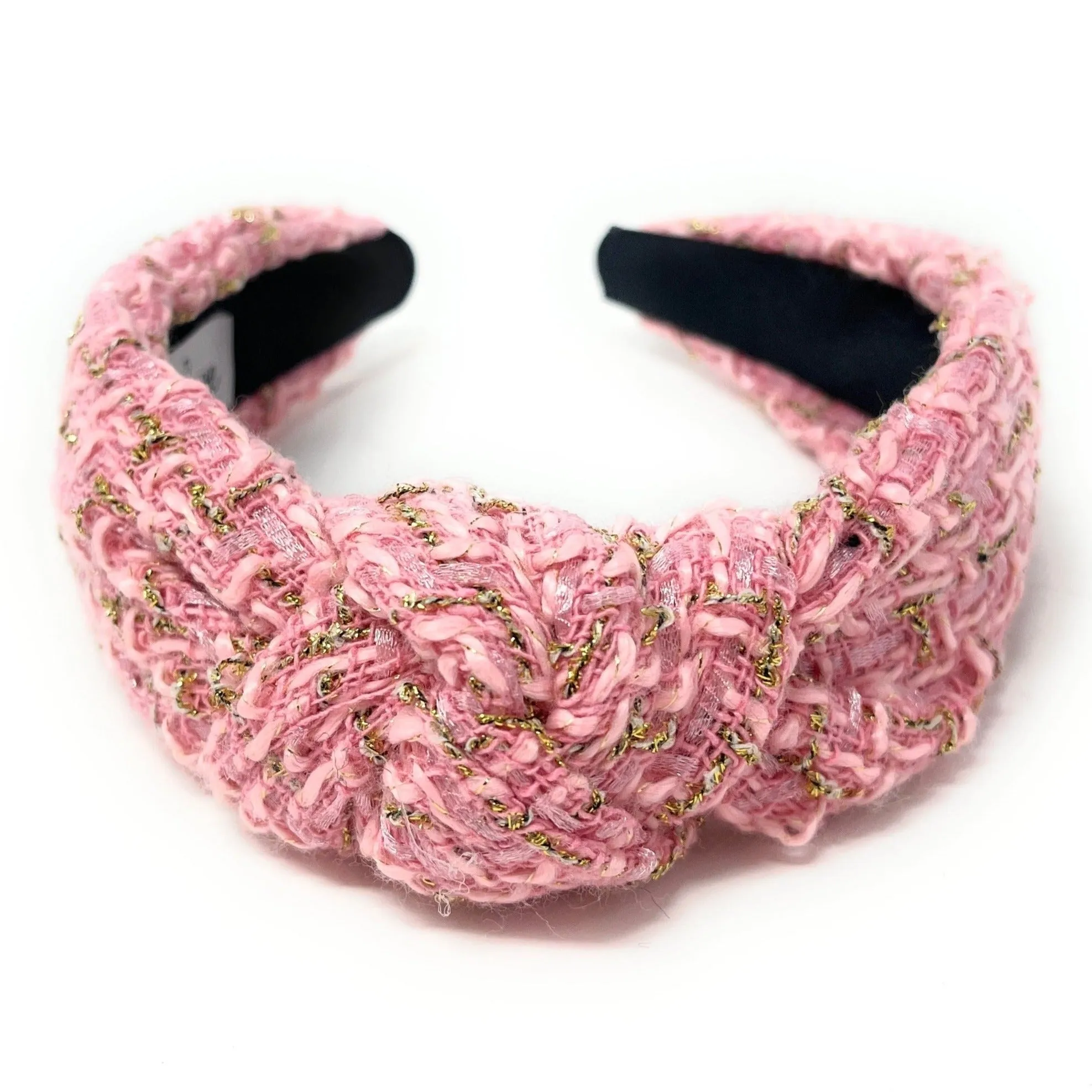 Leile Tweed Knot Headband