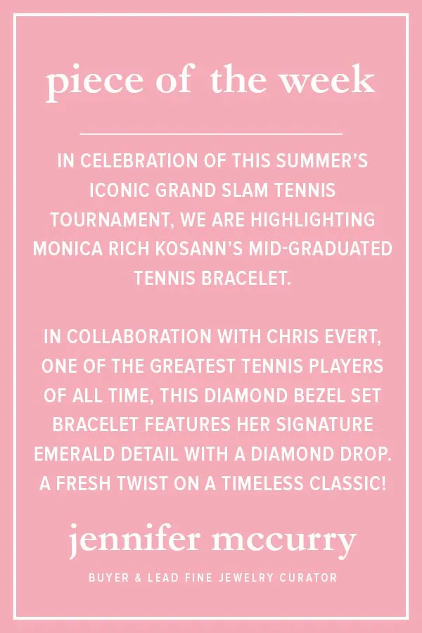 Midi Graduated Tennis Bracelet