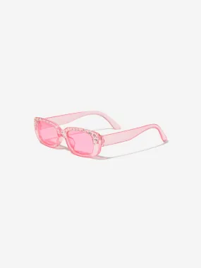 Monnalisa Girls Colour Sunglasses With Case in Pink