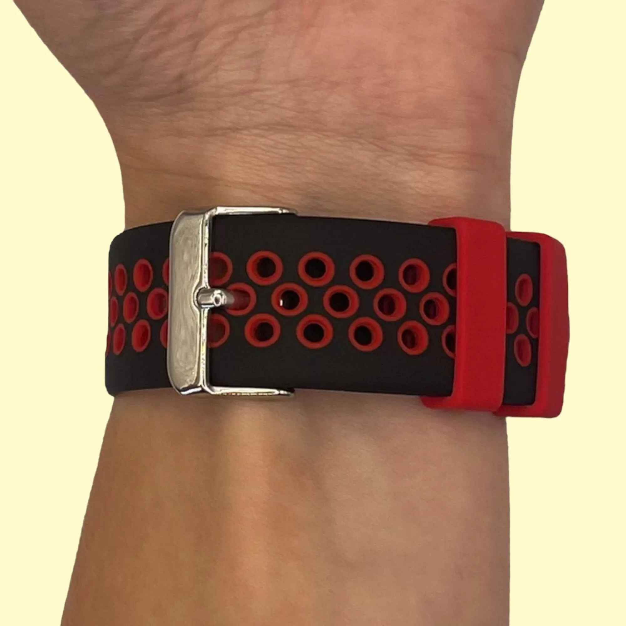 Silicone Sports Straps Compatible with the Olympic 22mm Range