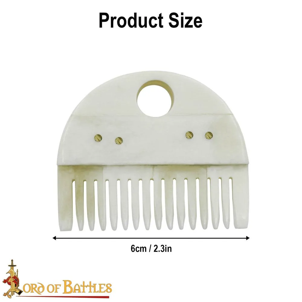 Viking / Anglo-Saxon Beard Comb Made From Bone